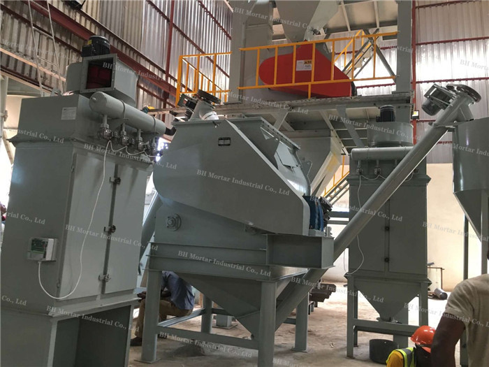 Fully Automatic Dry Mortar Plant 10 - 30 T/H With PLC Control System