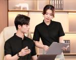 Short-sleeved work clothes customized Polo shirt