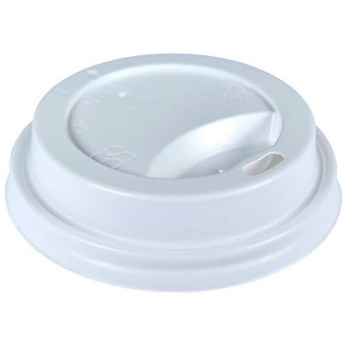Durable PP PS Plastic Lid Disposable Leak Proof For Hot And Cold Beverages