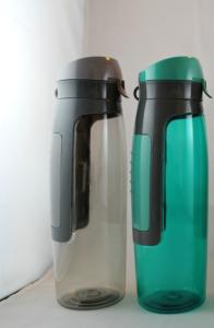 China 750ml/25oz plastic yoga bottle with storage compartment wholesale