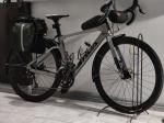 700C Gravel Carbon Bike TORAY T800 Carbon Fiber Frame with Full Alloy Pedals