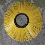 Yellow Full Plastic Road Sweeper Brush 500g For Cleaning Snow Cleaning Road