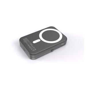 China Magnetic Power Bank with Wireless Charger Usb Charger Manufacturer wholesale