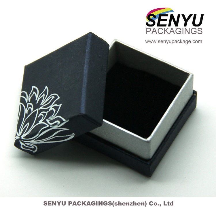 Luxury Paper Kraft Jewelry Gift Boxes Jewelry Boxes with Lid Custom Logo