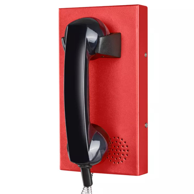 Cold Rolled Steel Industrial Telephones , Jail Public Hotline Telephone