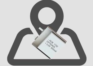China 7.7mm CP752425 900mAh 3V Lithium Pouch Cell wholesale