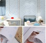Pink Bedroom Self Adhesive Floral Wallpaper Soundproof Botanical Peel And Stick