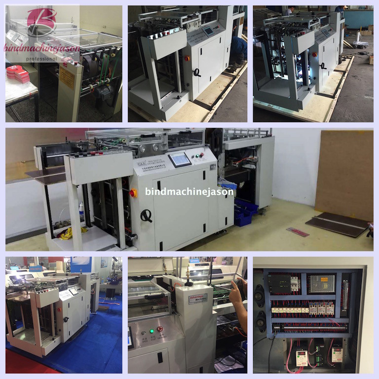 Automatic hardcover punching machine SPB550