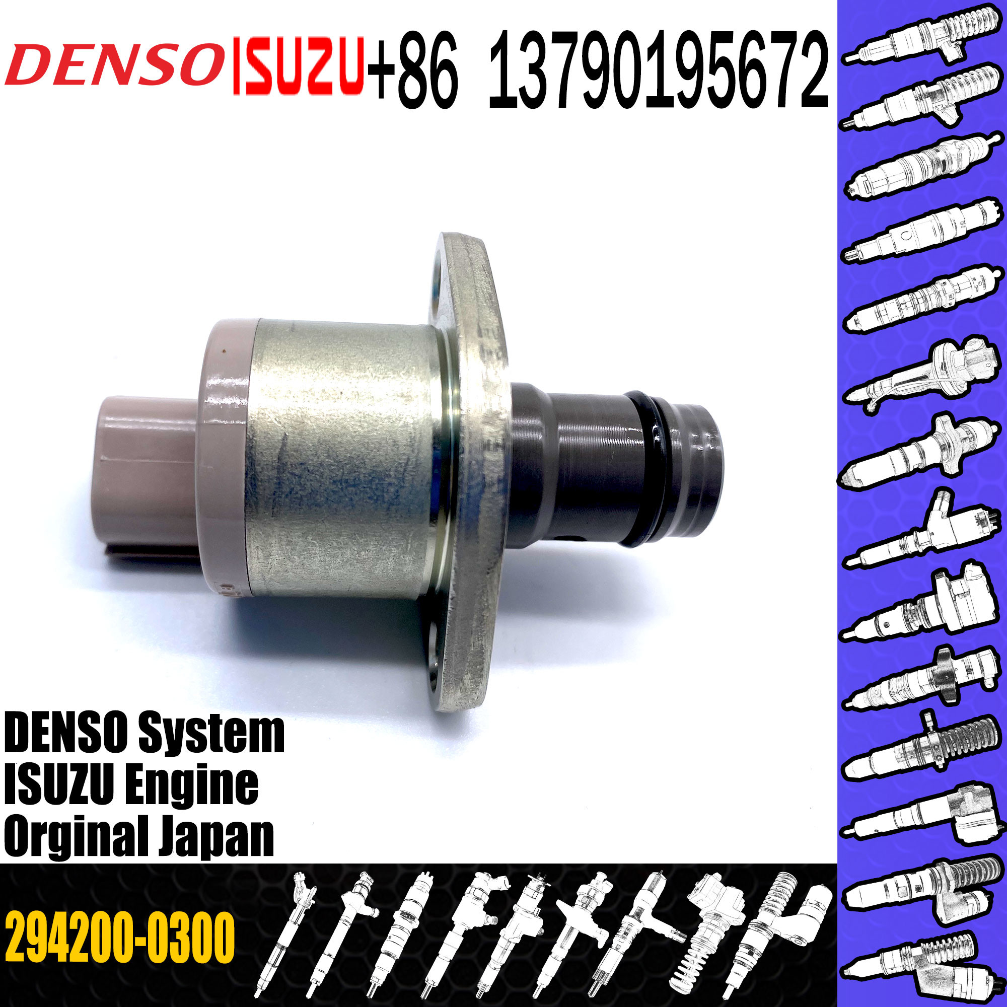 294200-0300 Fuel Pump Suction Control Valve Toyota Hilux Hiace