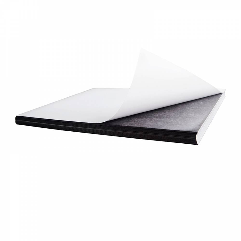 A4 Adhesive Magnetic Sheet Custom Size Flexible Magnet Material