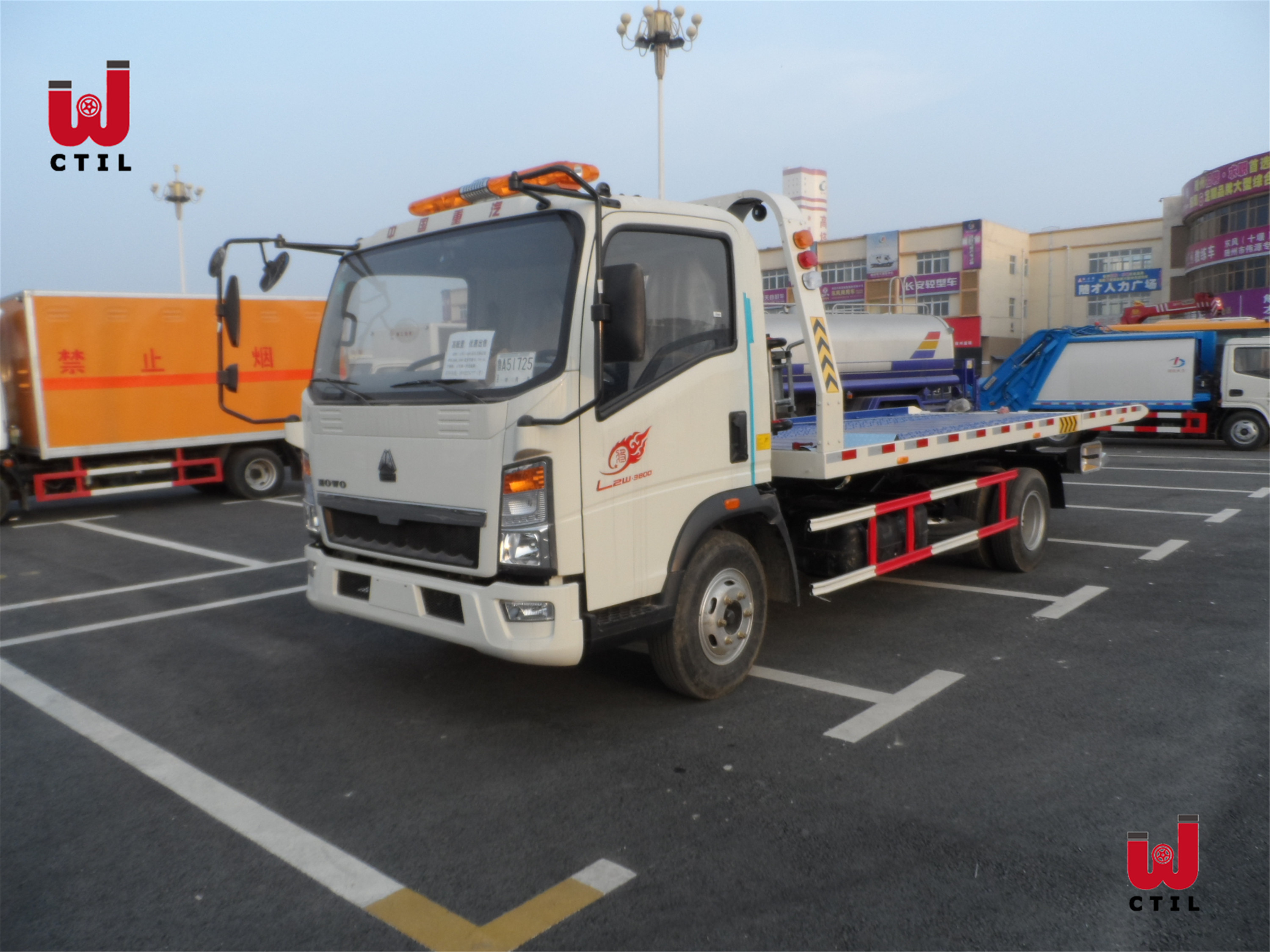 China Cnhtc Heavy Truck Wreckers HOWO Euro 4 Light Duty Towing wholesale