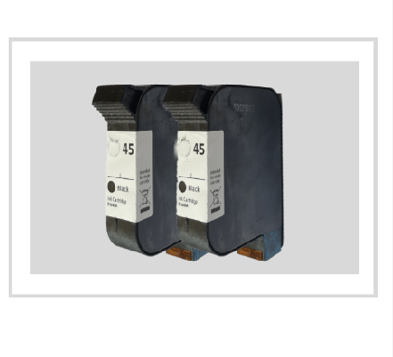Universal HP45 Ink Cartridge for Inkjet Cutting Inkjet Plotter Big Capacity Ink Box