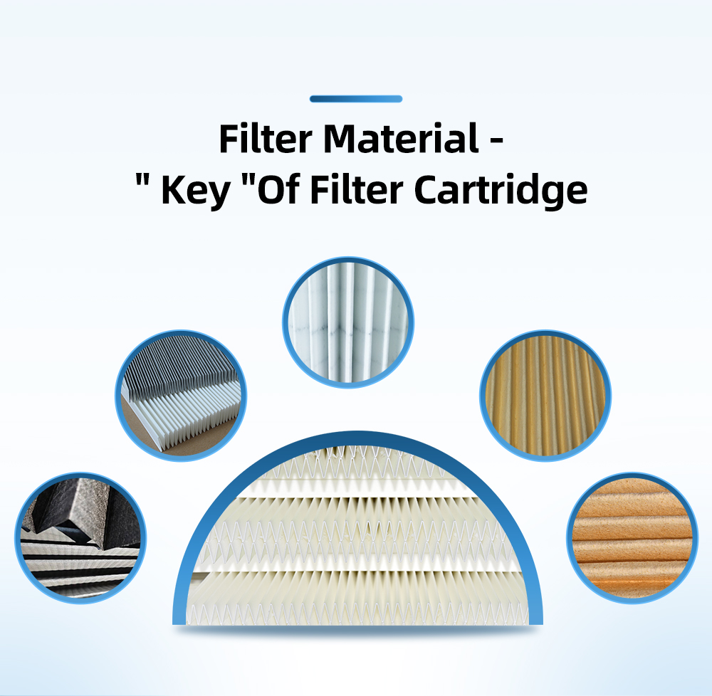 Non Woven Needle Felt Polyester Filter Cloth Material For Industrial Air Dust
