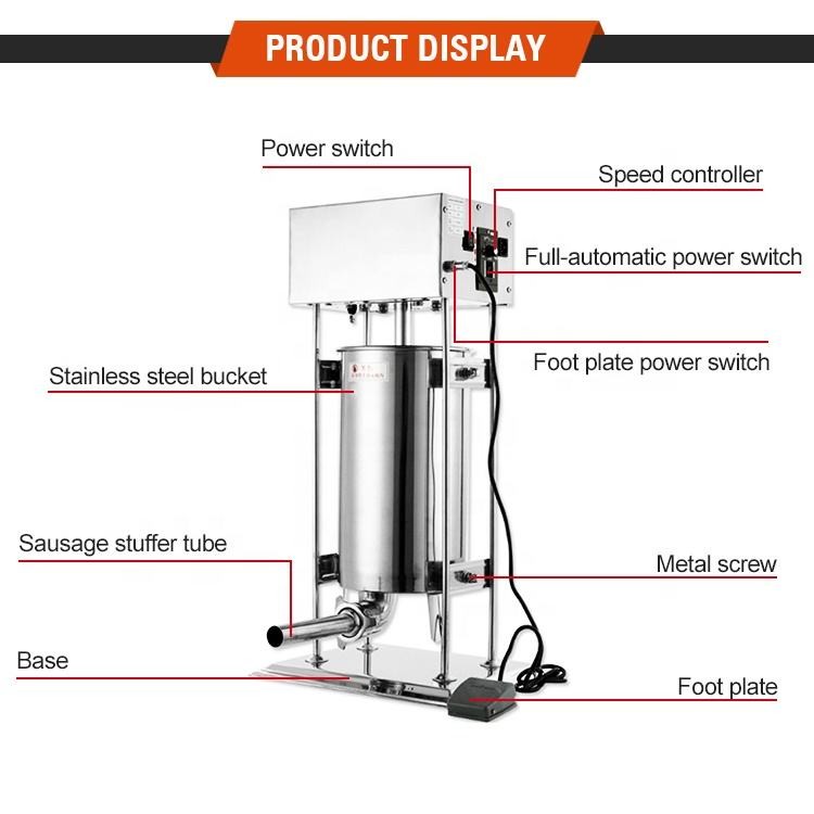 Electric Sausage Filler Machine