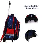 Primary School Trolley Backpacks Boys And Girls Cartoon Printed