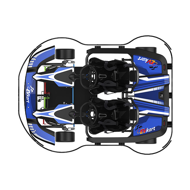 3.5kw Two Seater Adult Go Kart For Teenager App Adjustment Control