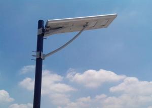 China 60w 64ah All In One Solar Panel Street Light , Solar Street Light 7200 Lumen With Battery wholesale