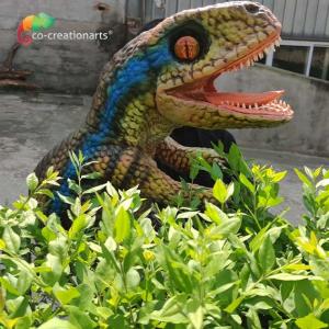 China Waterproof Dinosaur Playground Equipment Animatronic Dinosaur Puppet For Dino Park wholesale