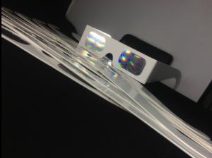 China Night Bar Paper 3D Prism Fireworks Glasses 13500 Lines Strong Effect wholesale