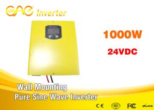 China 1000watt 12v 24v 220v dc ac Pure Sine Wave Inverter with battery charger wholesale