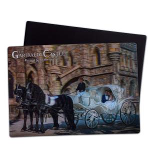 China Landmark Castle Souvenir Gift 3D Lenticular Magnets for Promotions wholesale