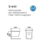 Discover the Beauty of a Color Wall Hung Toilet for Your Bathroom Space Design