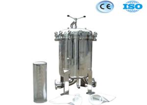 China 304 1# 2# 3# 4# Single Bag Filter Housings Stainless Steel Liquid Bags Filter Housing wholesale
