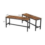 Dining Benches for Sale, Set of 2 Dining Benches, Industrial Style Dining