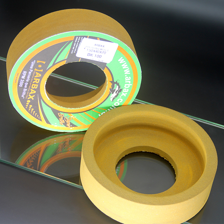 150mm Rubber ARBAX Brazil Cup Bk Wheel For Double And Straight Side Machine