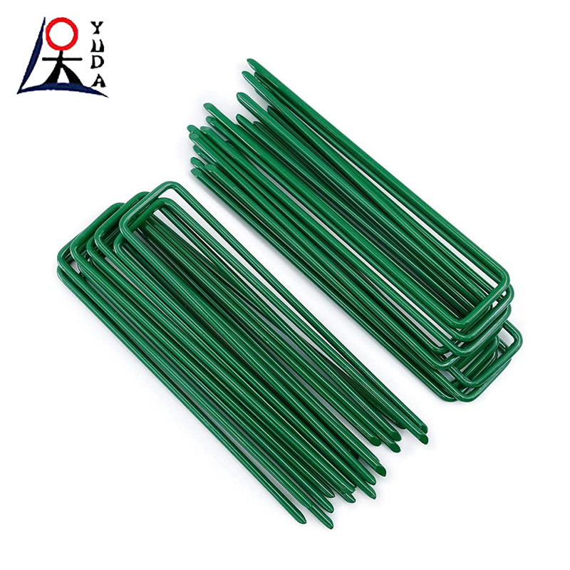 Landscape Sod Garden Staples Grass Fixing Pins Galvanized Staples