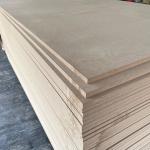 1220x2440mm MDF Wood Board Heat Resistant E1 Glue For Construction
