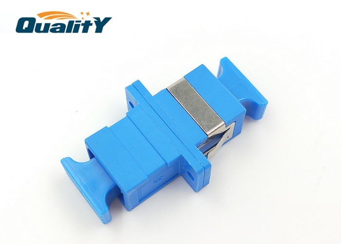 SC PC SC To SC Fiber Coupler Simplex Flange High Return Loss JIS Standard