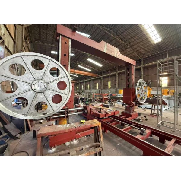 5 Axis CNC Wire Saw Stone Cutting Machine for Shaping Granite Marble Slab