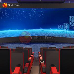 China Curved Servo Motor Arc Screen Projector 4D Movie Theater wholesale
