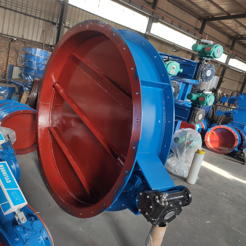 C504 Class 125 Ductile Iron Butterfly Valve Manual Control For Water Gas Oil