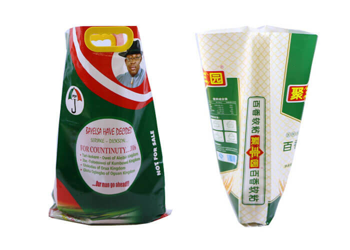 30LB 50LB Plain Woven Polypropylene Feed Bags Environmental Friendly