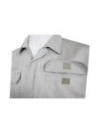 280GSM Twill 3/1 Flame Retardant Coverall Multi Pockets Light Gray
