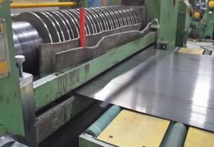 China Steel Coil Slitting Machine VF Speed Touch Screen wholesale