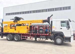 China DTH Truck Mounted Water Well Drilling Rig Machine 200m Full Hydraulic Type wholesale