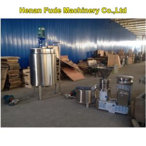 China colloid mill with mixing tank on sale