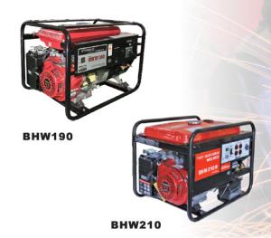 China 200A Small Gasoline Powered Generator , Recoil Starter BHW210E wholesale