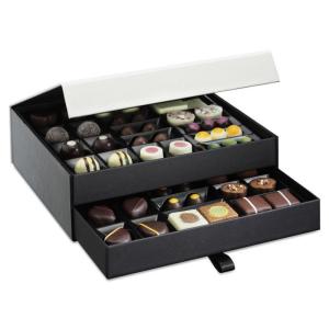 China Christmas Chocolate 2 Layer Book Shaped Gift Boxes Packaging EVA Insert wholesale