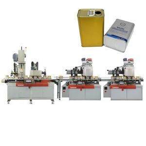 China Automatic Tin Can Making Machine Edile Industrial Can Making equipment wholesale