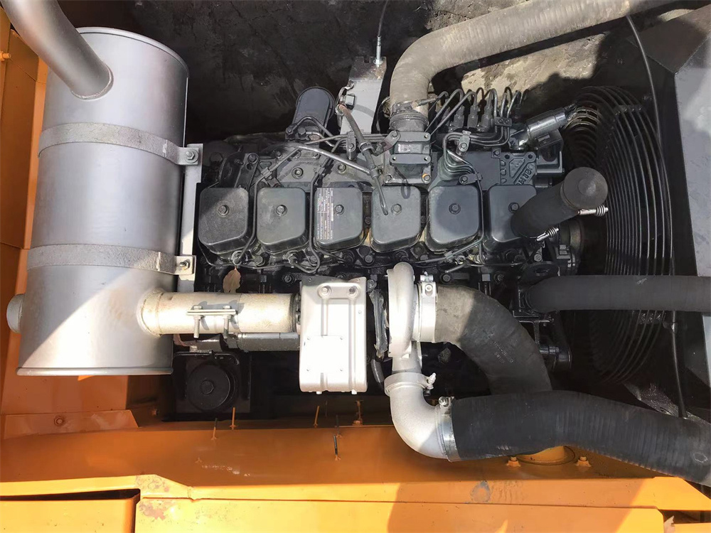 Korea Original Crawler 22 Ton Used Hyundai 220 Excavator Shipping Size 11530x3340x4165mm