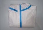 Full Length Disposable Surgical Gown Unisex Type Custom Logo Eco - Friendly
