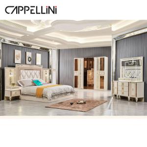 China Cabrini Turkish Bedroom Furniture Set Durable MDF Modern Bedroom Furniture wholesale