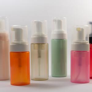 China Clear White 30ml 50ml Plastic Mousse Foam Pump Bottle wholesale