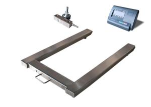 China Carbon Steel 3t Movable U Shaped Floor Pallet Scale wholesale