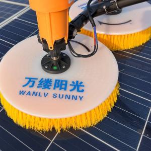 China Water Fed Pole Solar Panel Cleaning Brush for Photovoltaic Farms Windows Glass Wall CE Certified wholesale