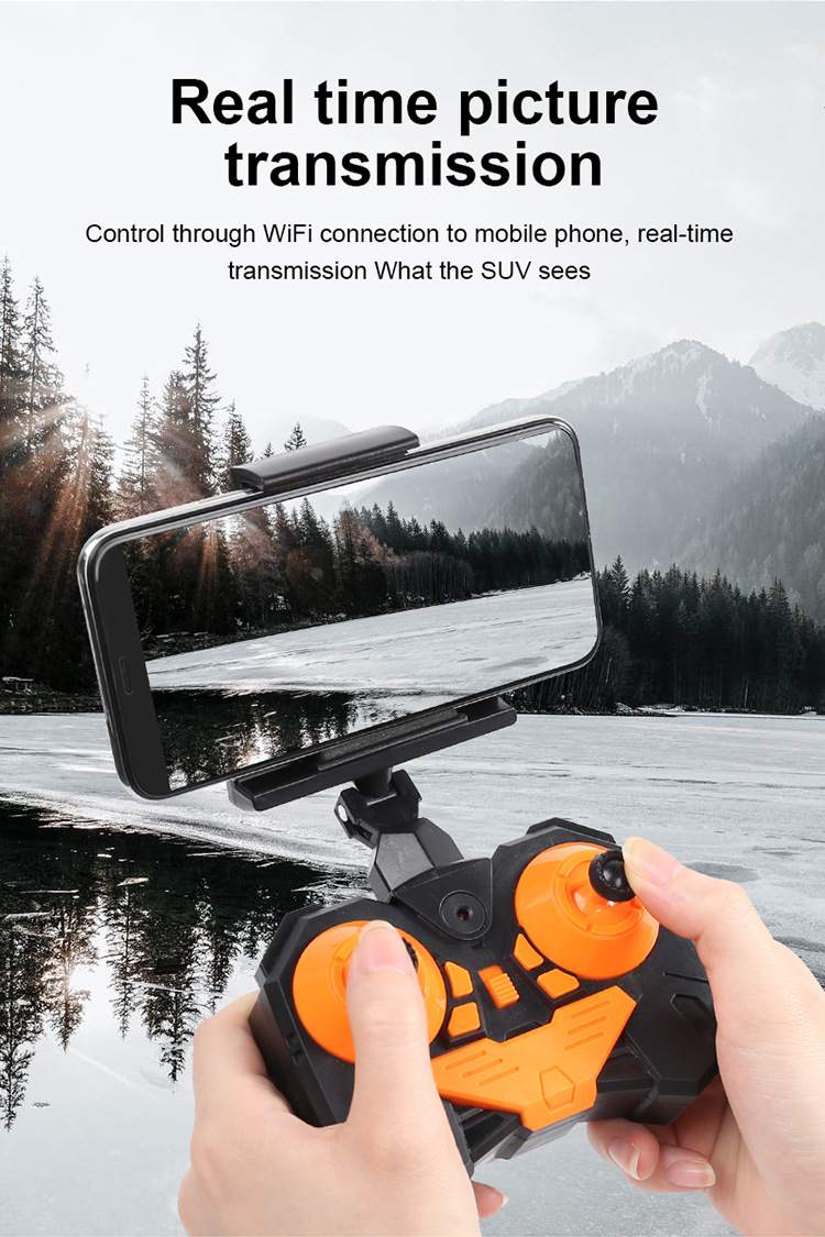 WIFI Outdoor RC Car Toy 720P Definition Image Transmission Video Car for 5-7 Years Old